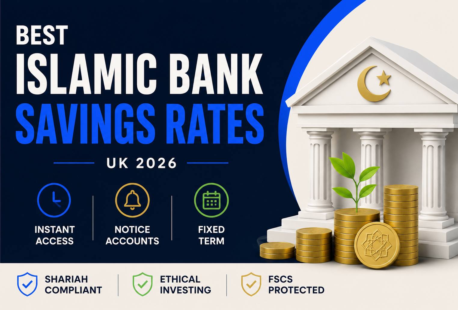 Best UK Islamic Bank Savings Rates Today (July 2026) Featured Image