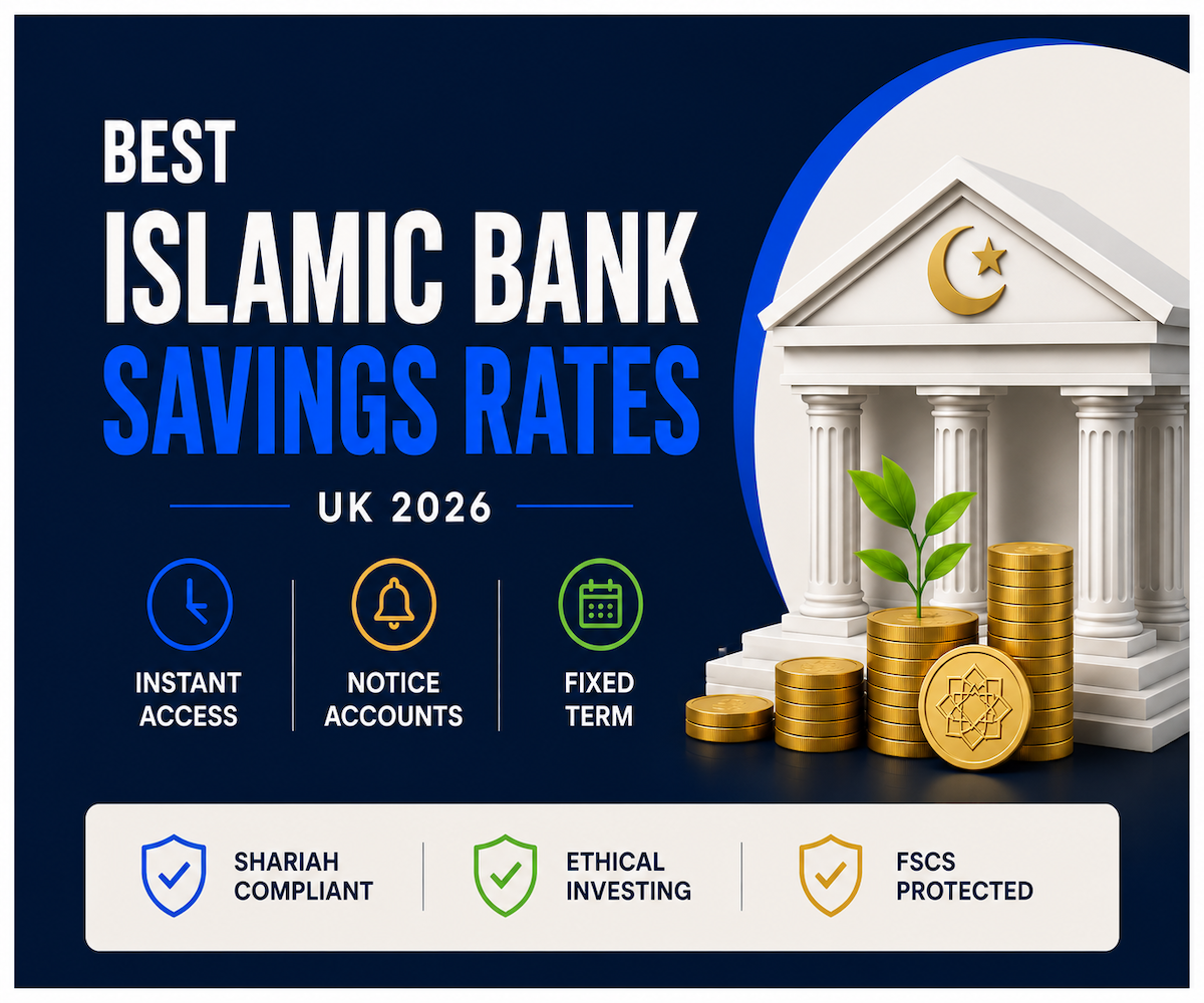 Image for Best UK Islamic Bank Savings Rates Today (July 2026)